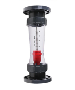LZS plastic pipe flange Rotameter